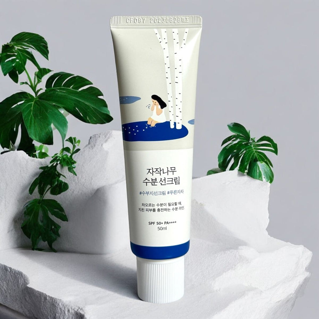 Round Lab Birch Juice Moisturizing Sunscreen SPF 50+ PA++++ (50ml) 🌿