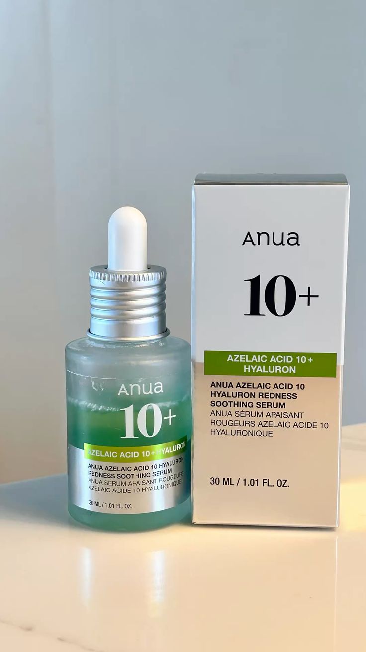 Anua azelaic 10 + Hyaluron Redness Soothing Serum 30 ML.