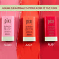 Pixi Blush all three Shades (Ruby, Juicy, Fleur).