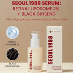 SEOUL 1988 Serum : Retinal Liposome 2% + Black Ginseng 30ml