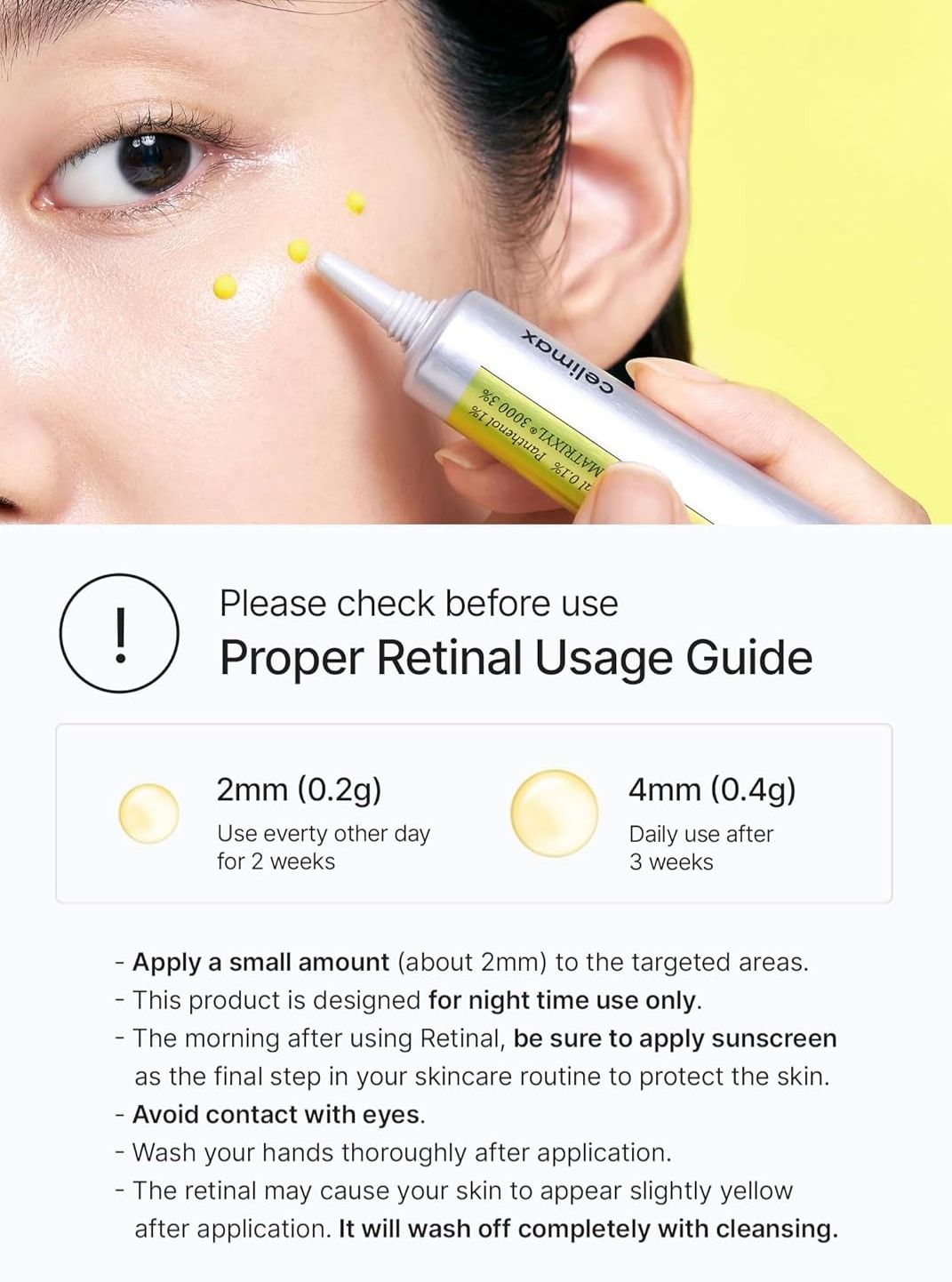Celimax Retinal Shot Tightening Booster 15 ML.