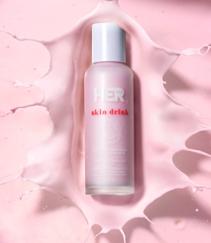 skin drink Hydrating Rose Essence | 2 in1 Toner Plus Moisturizer