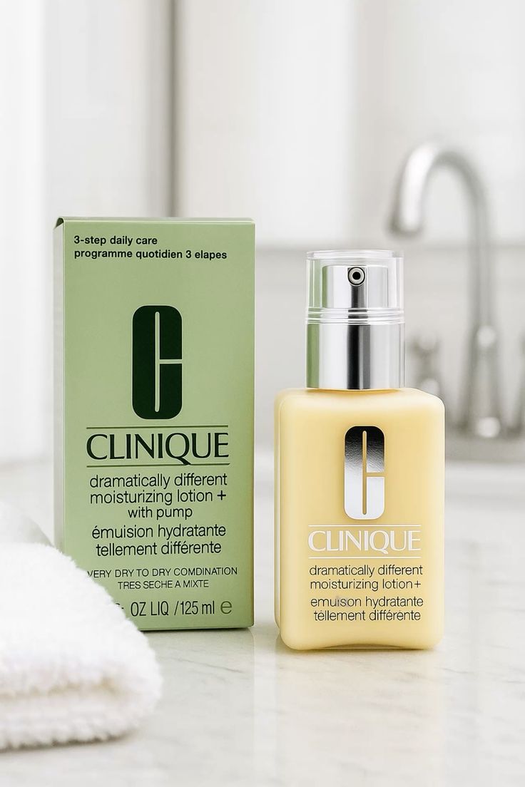 Clinique Dramatically Different Moisturizing Lotion With Pump 4.2 oz 125ml