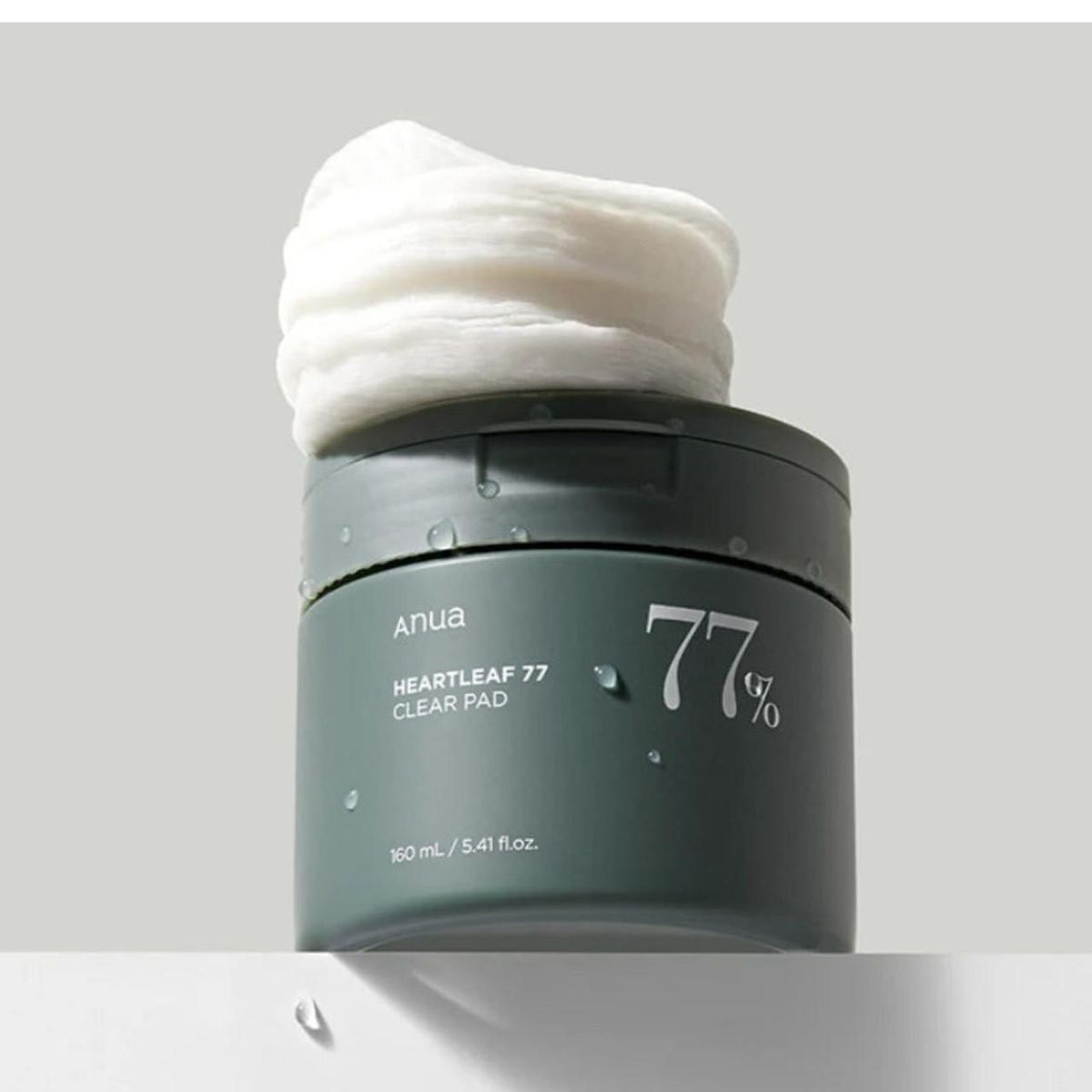 Anua 77% Heartleaf Clear Toner Pads. 160 mL. 70 sheets