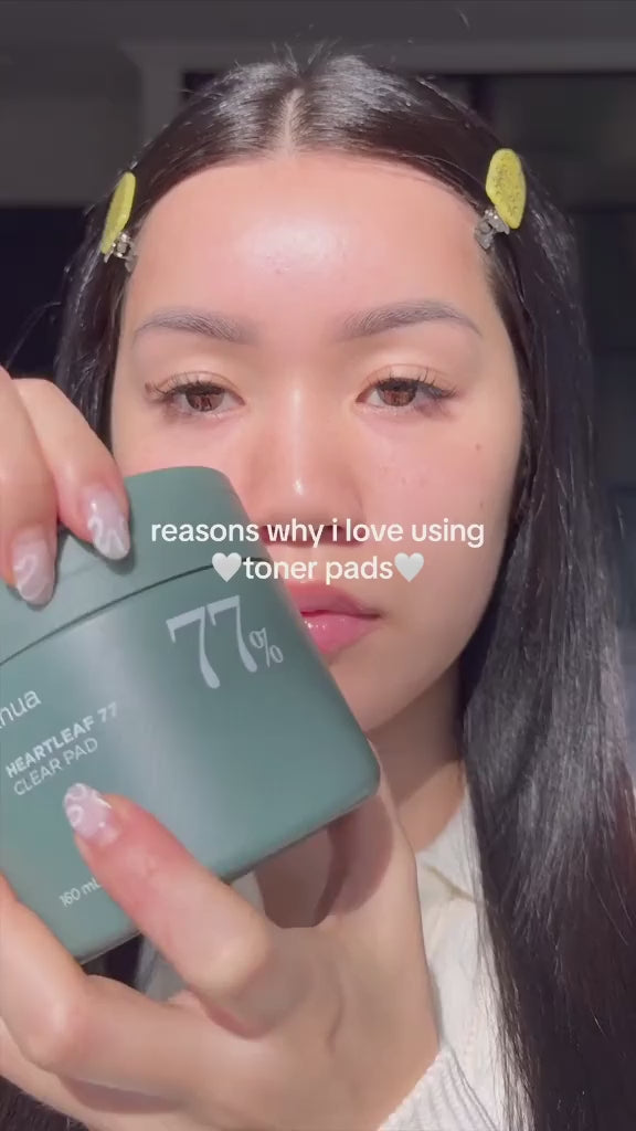 Anua 77% Heartleaf Clear Toner Pads. 160 mL. 70 sheets