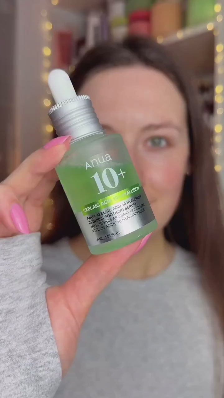 Anua azelaic 10 + Hyaluron Redness Soothing Serum 30 ML.