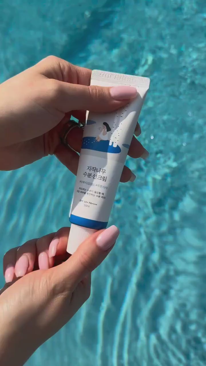 Round Lab Birch Juice Moisturizing Sunscreen SPF 50+ PA++++ (50ml) 🌿