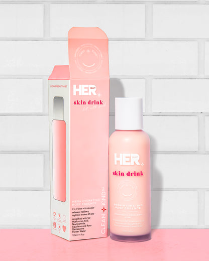 skin drink Hydrating Rose Essence | 2 in1 Toner Plus Moisturizer